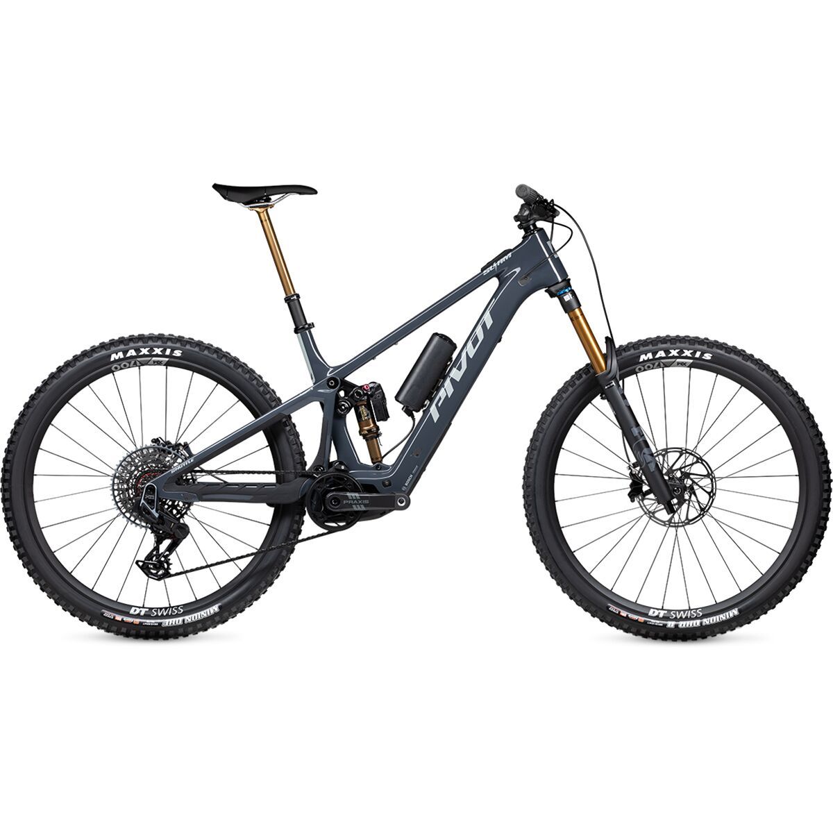 Pivot Shuttle SL AM Pro X0 T-Type Neo EXTD E-Bike Grey Gloss, M