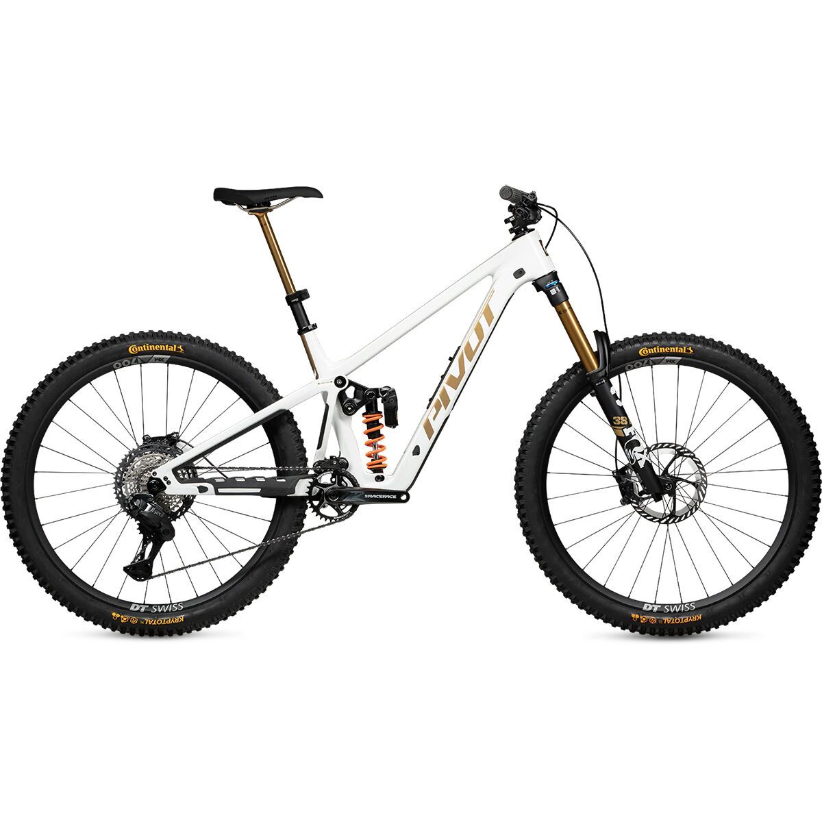 Image of Pivot Firebird Pro XT Di2 Mountain Bike White Gold, LG