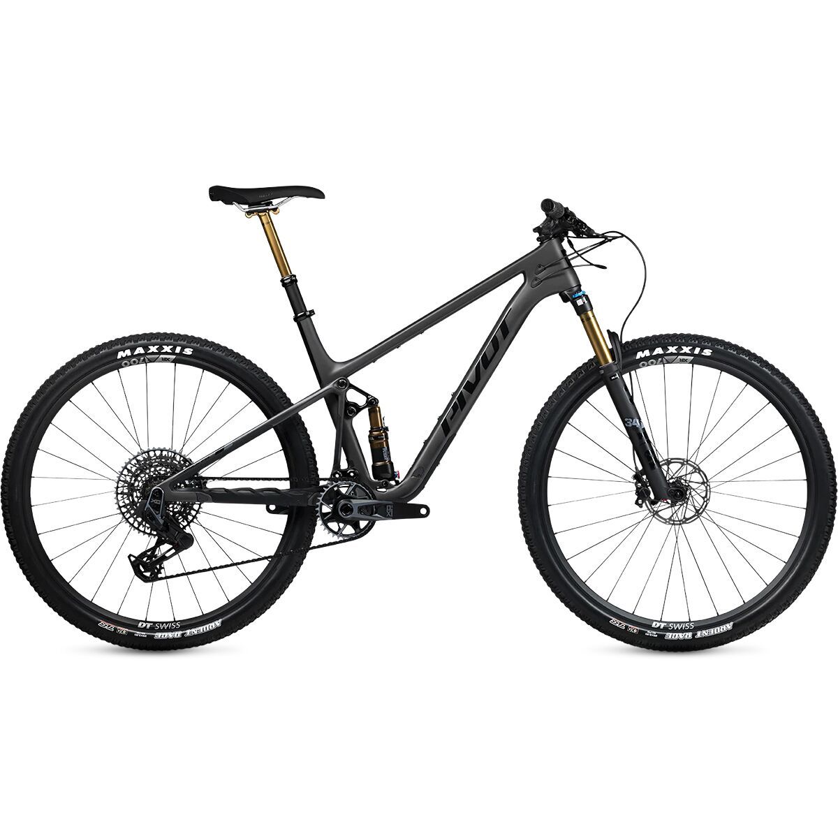 Image of Pivot Mach 4 SL Pro X0 Transmission Neo Mountain Bike Black Midnight, M