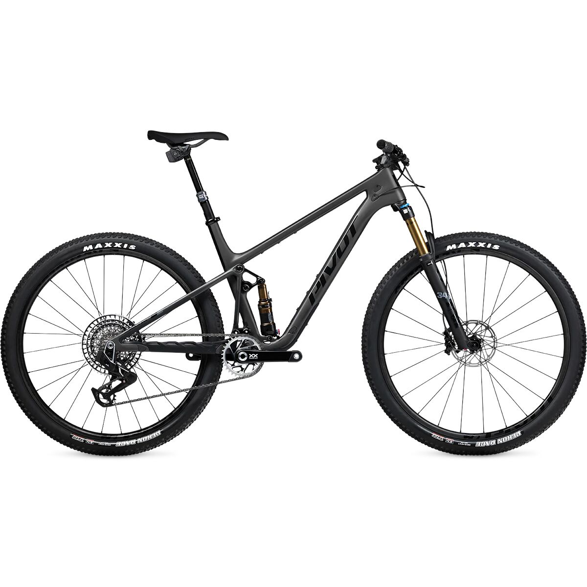 Image of Pivot Mach 4 SL World Cup XX SL Eagle Transmission Mountain Bike Black Midnight, M