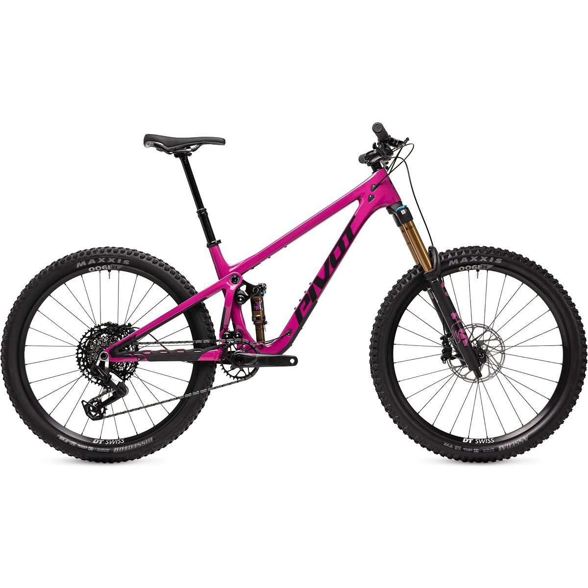 Image of Pivot Shadowcat Eagle 70/90 Brunch Ride Factory Mountain Bike Danger Fruit, M
