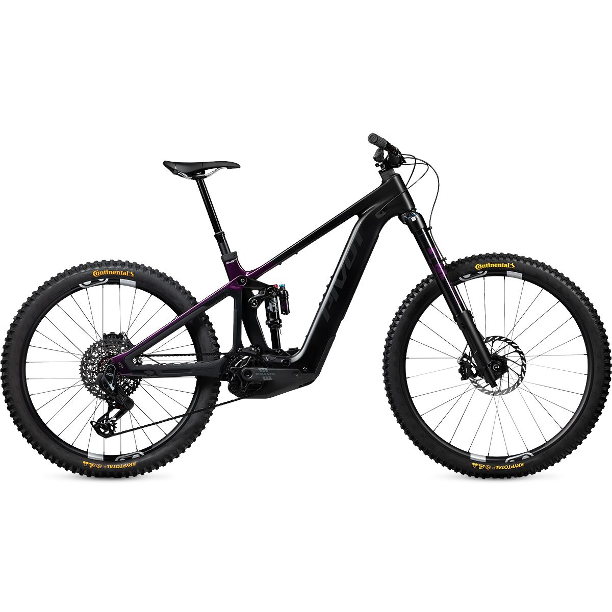 Image of Pivot Shuttle LT V3 Pro X0 Transmission e-Bike Black Royal Purple, XL