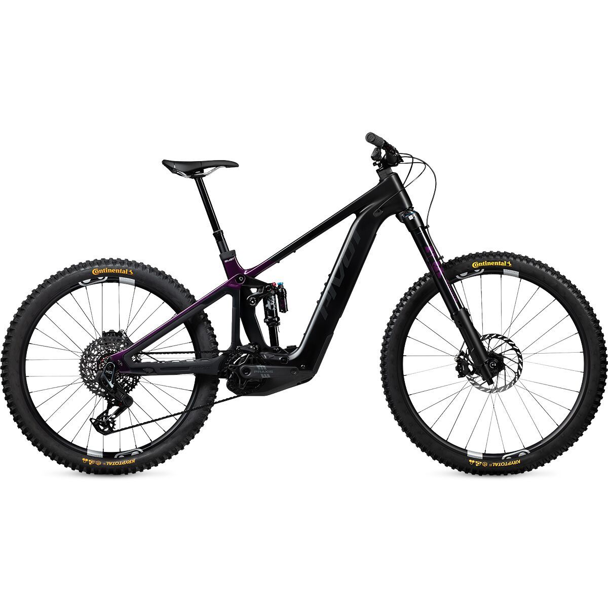 Image of Pivot Shuttle LT V3 Pro X0 Transmission e-Bike Black Royal Purple, M