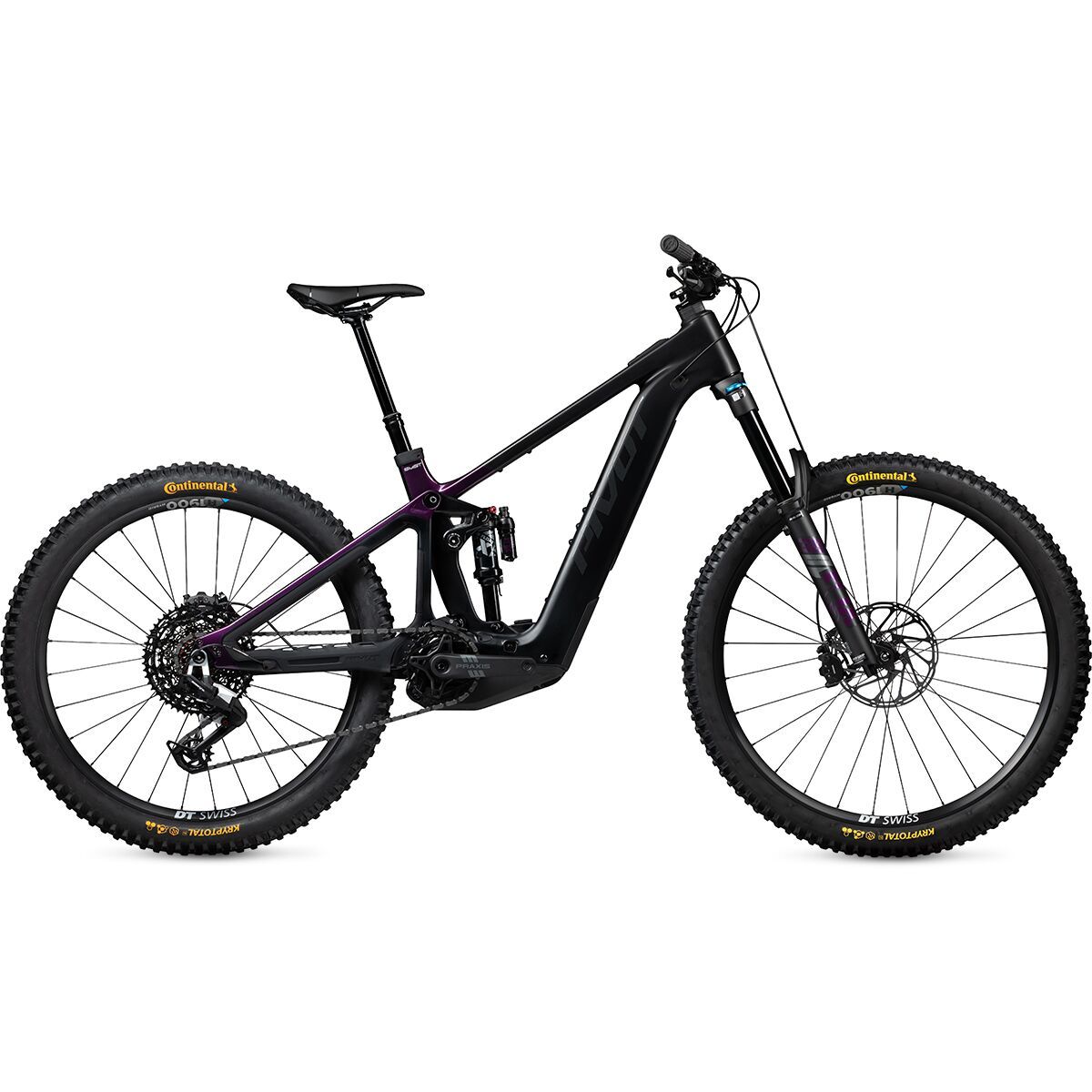 Image of Pivot Shuttle LT V3 Ride Eagle 70/90 e-Bike Black Royal Purple, XL