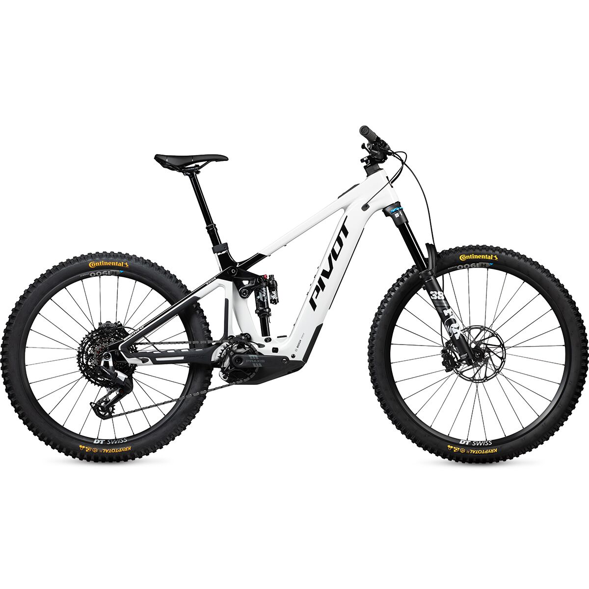 Image of Pivot Shuttle LT V3 Ride Eagle 70/90 e-Bike Stone Cold White, M