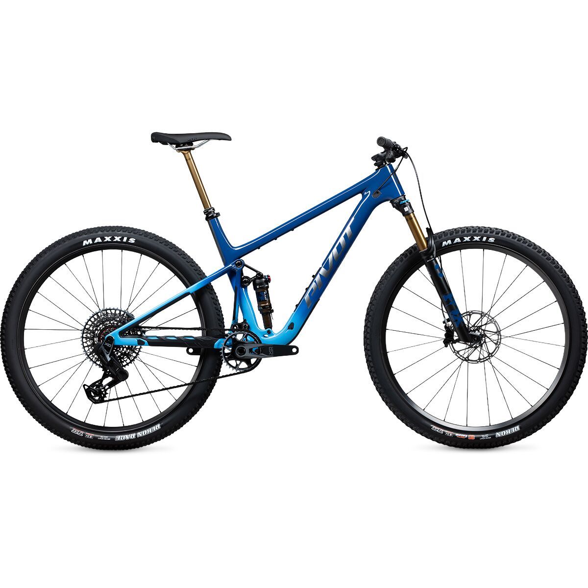 Image of Pivot Mach 4 SL V4 Pro X0 T-Type Mountain Bike Blue Stellar Fade, L