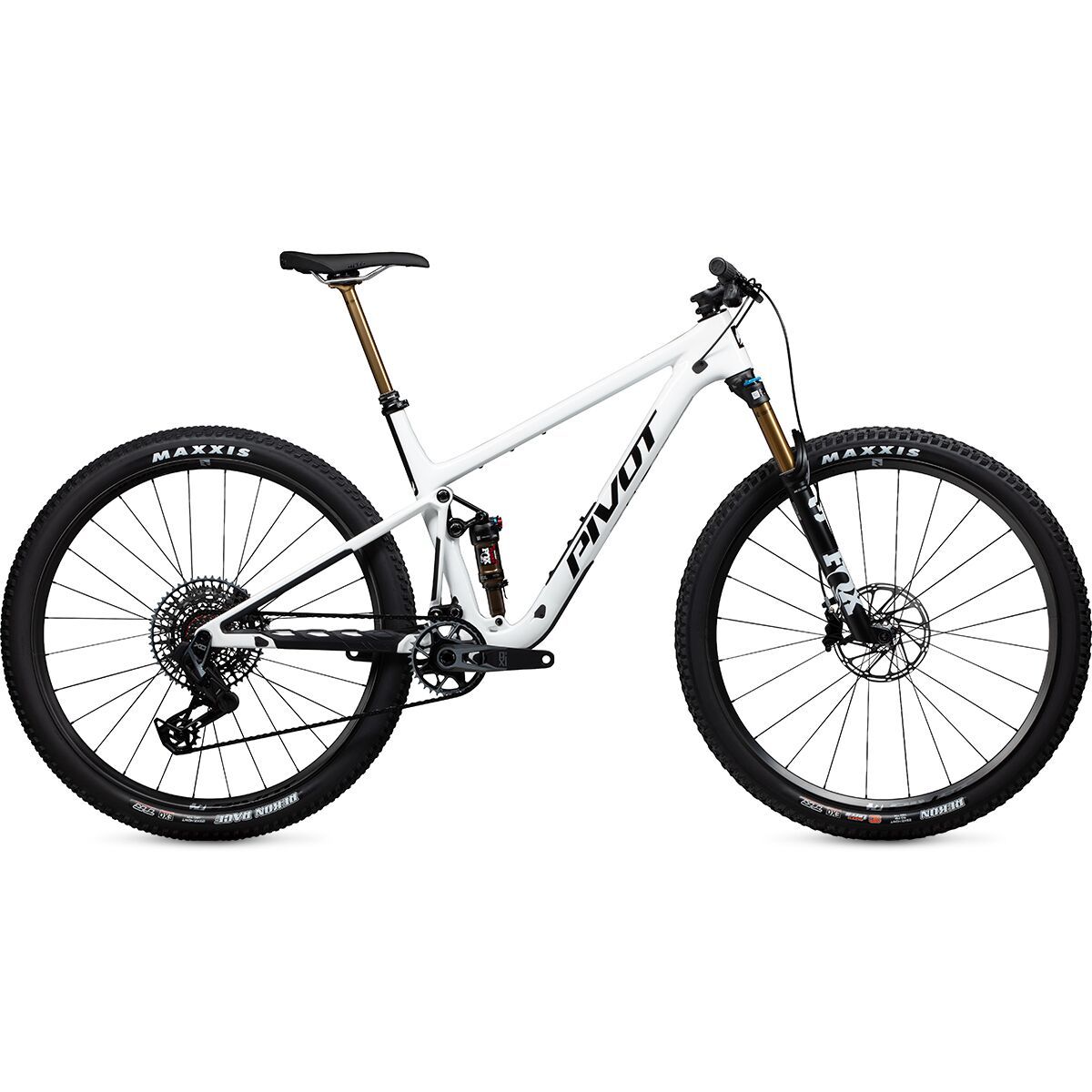 Image of Pivot Mach 4 SL V4 Pro X0 T-Type Mountain Bike White Avalanche, XS