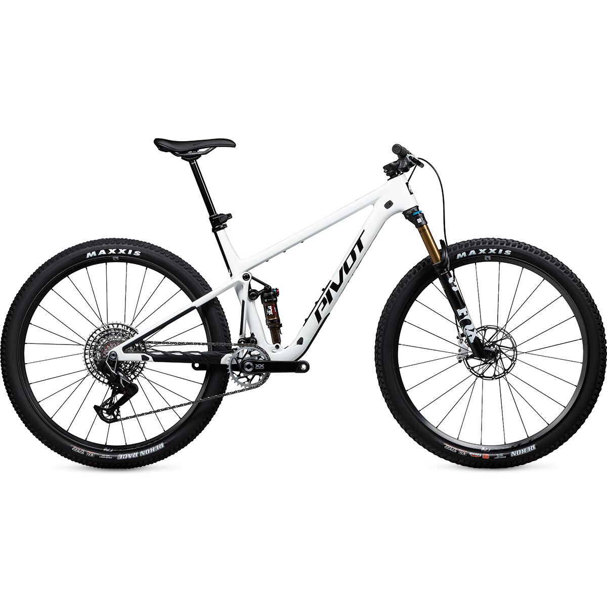 Image of Pivot Mach 4 SL V4 Team XX T-Type Carbon Wheel Mountain Bike White Avalanche, L