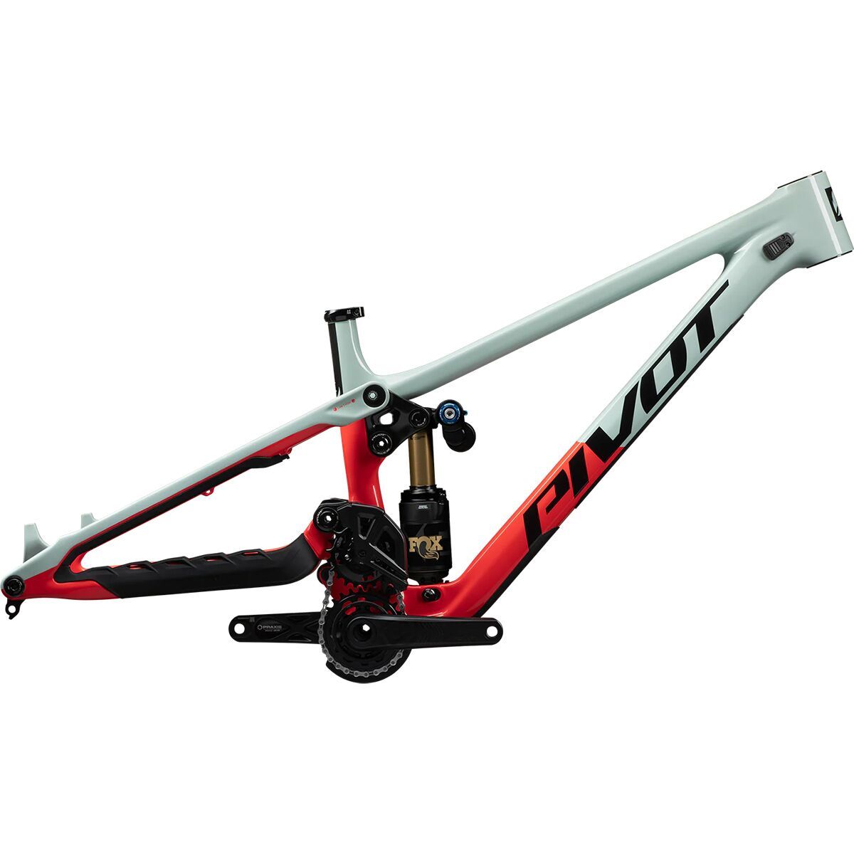 Image of Pivot Phoenix V5 Downhill Frame Red Mint, S2