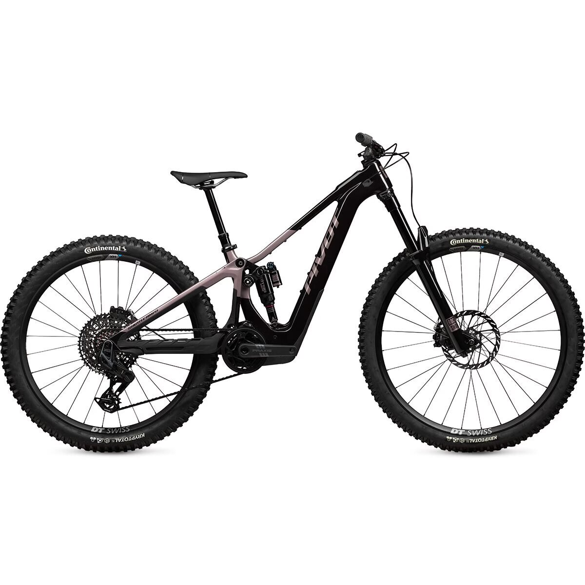 Image of Pivot Shuttle AMP'd Pro X0 Transmission E-Bike Burgundy Berry Freeze, M