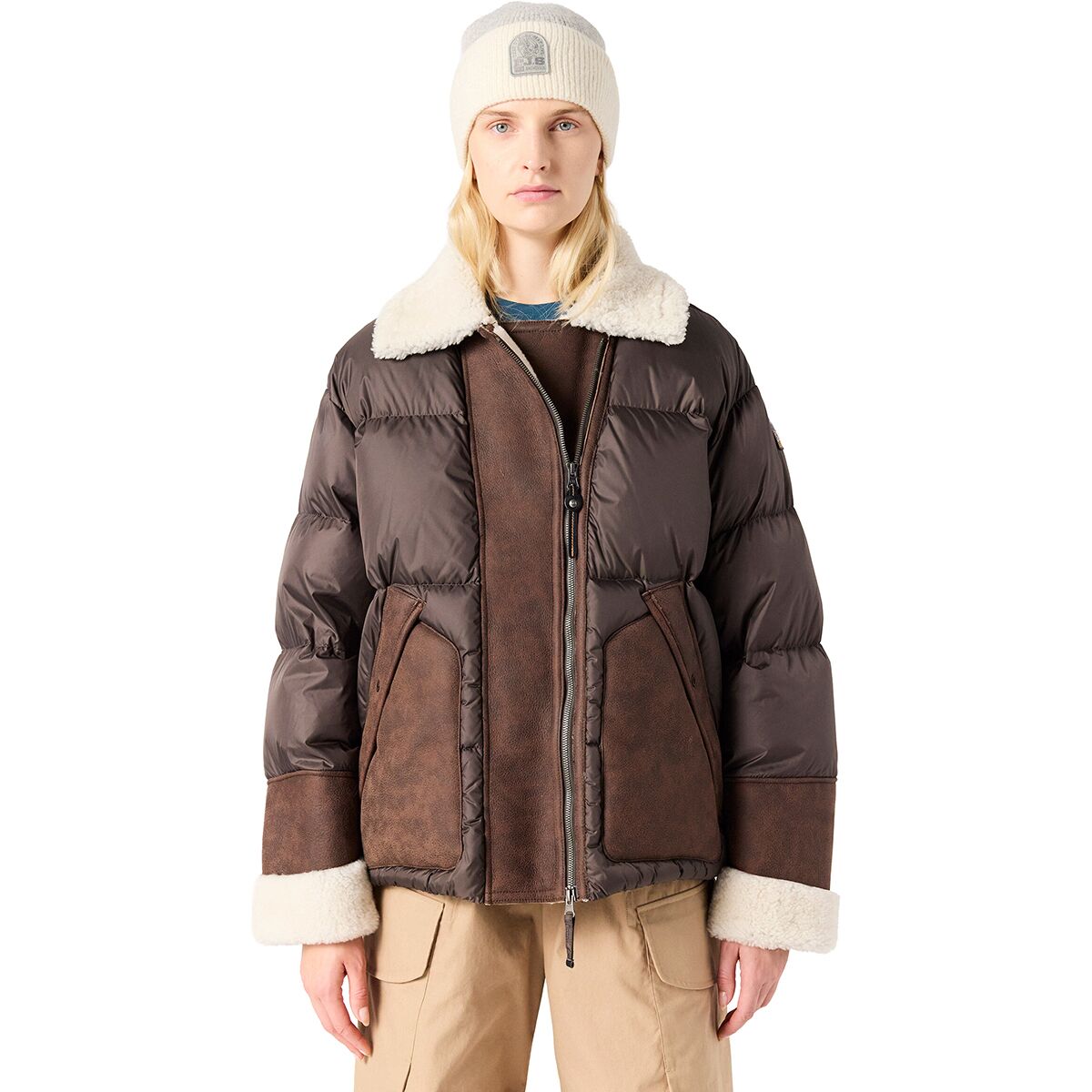 Image of Parajumpers Chyna Down Jacket - Women's Earth Brown, XL