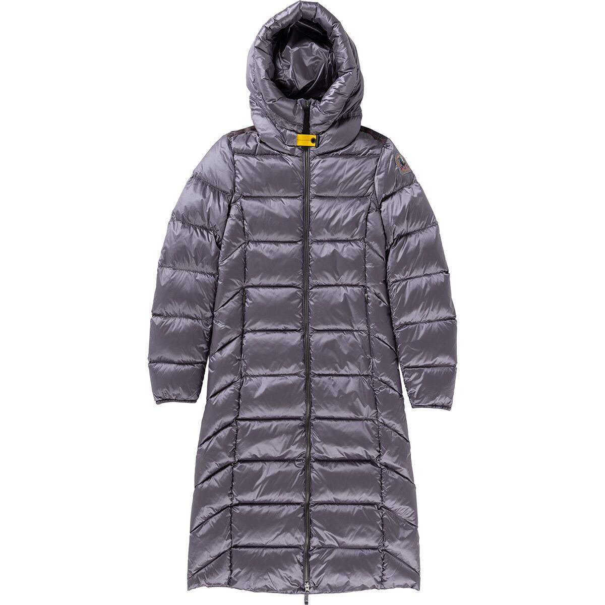 Image of Parajumpers Leah Hooded Down Coat - Women's Rabbit Grey, S