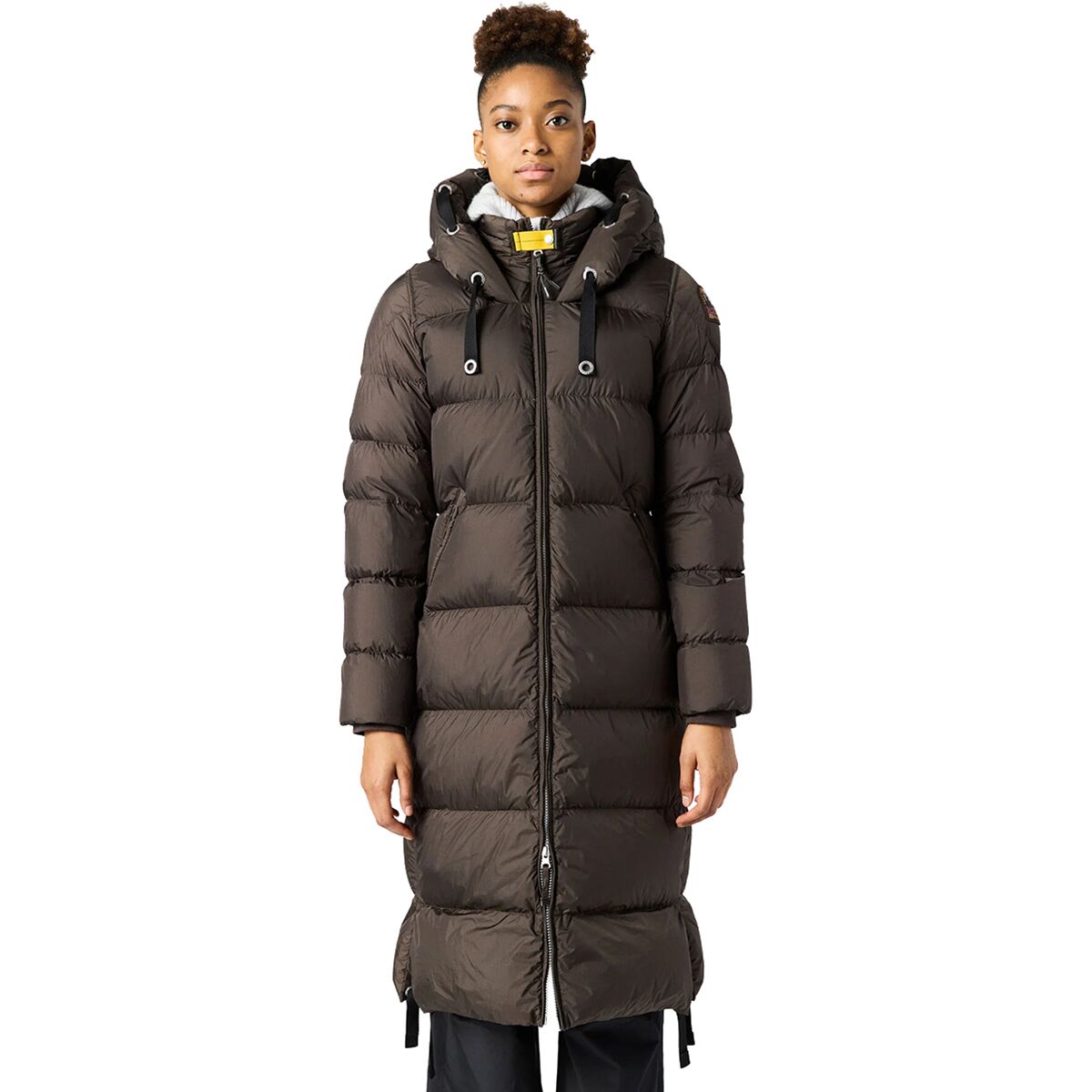 Image of Parajumpers Panda Hooded Down Coat - Women's Earth Brown, XS