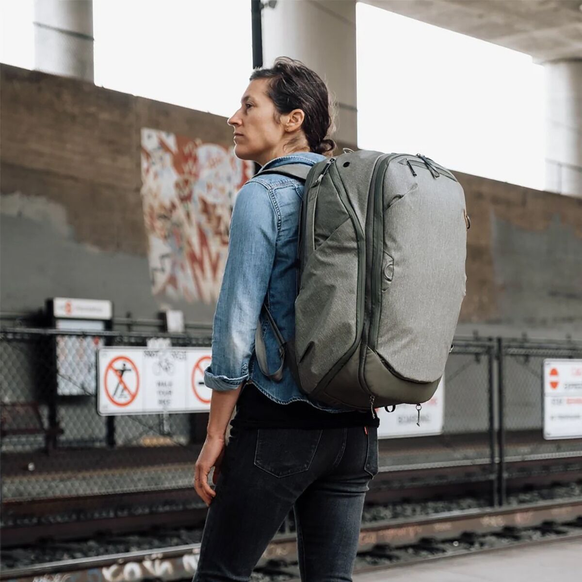 The travel line backpack sale