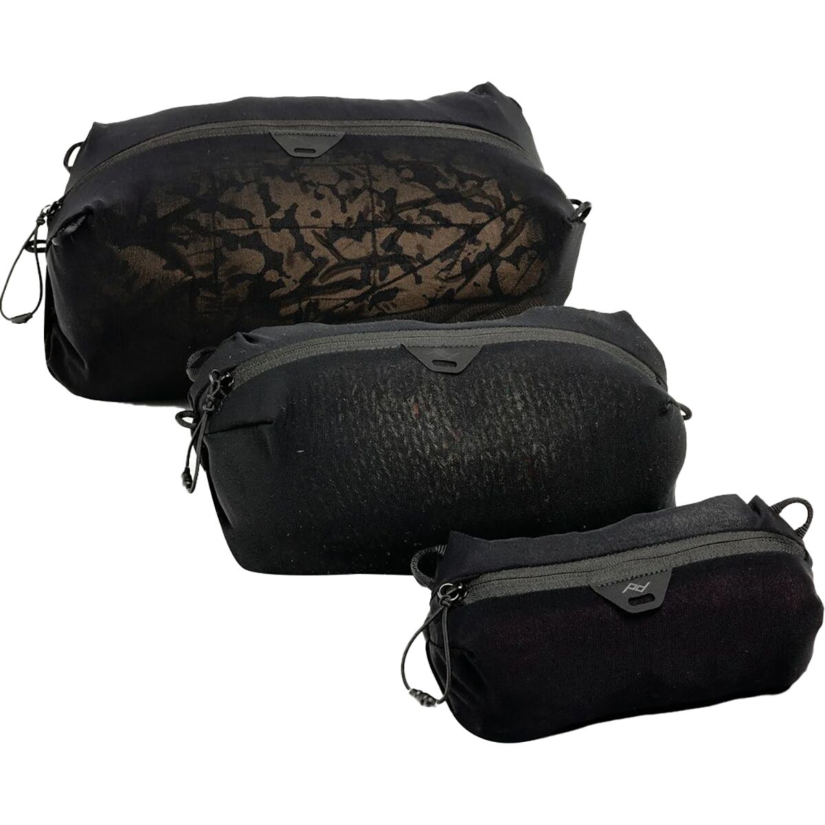 Image of Peak Design Ultralight Mesh Packing Cube Bundle Black, XXS/XS/S