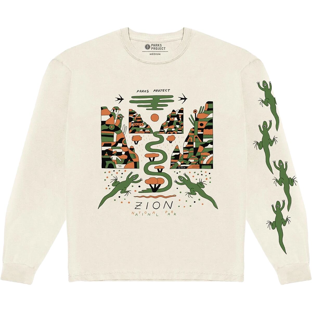 Parks Project Zion Lizards Long-Sleeve T-Shirt product image