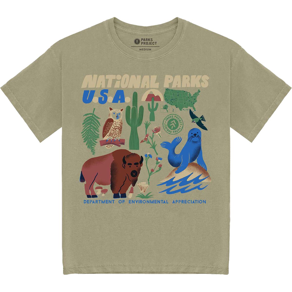 Parks Project National Parks of the USA Organic T-Shirt product image