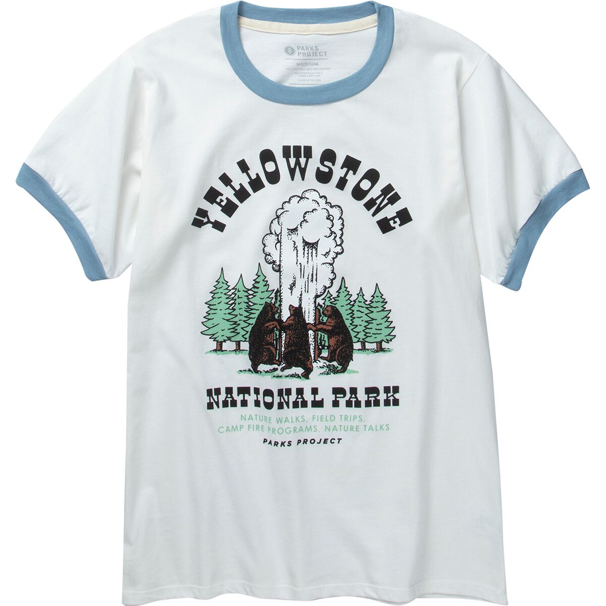 Parks Project Yellowstone Bear Party Ringer T-Shirt product image