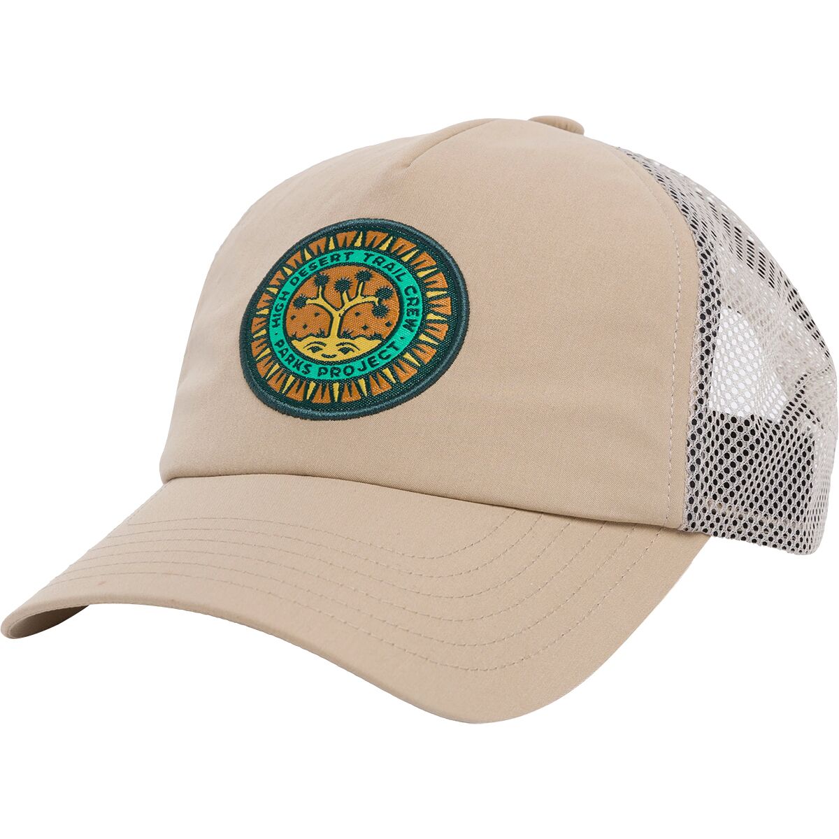 Parks Project Parks Project High Desert Trail Trucker Hat Natural, One Size