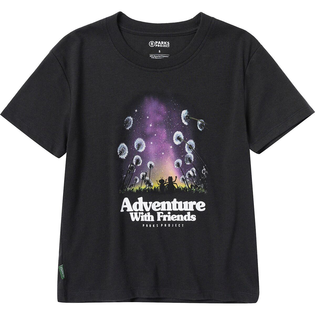 Parks Project Dark Sky Adventure Mini T-Shirt - Women's Vintage Black, XL