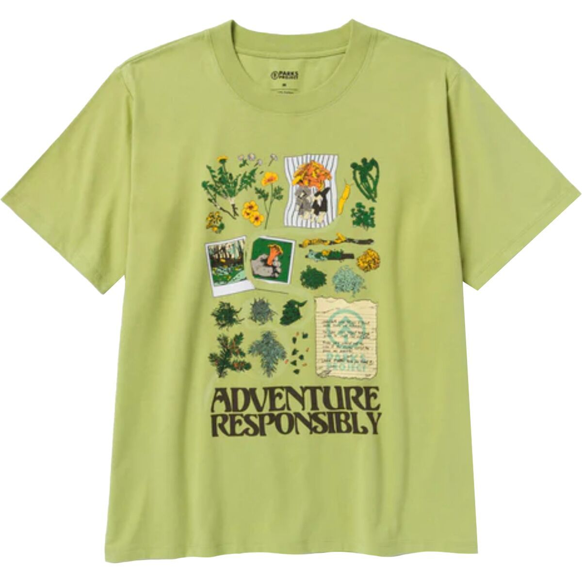 Parks Project Forest Forager Relaxed T-Shirt - Women's Light Green, S