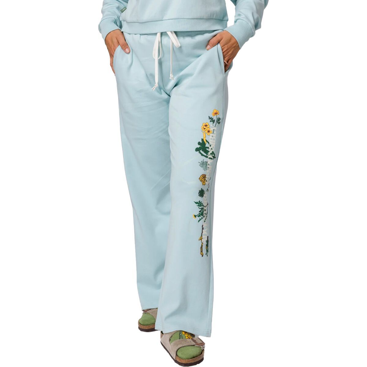 Image of Parks Project Forest Forager Sweatpant - Women's Light Blue, M