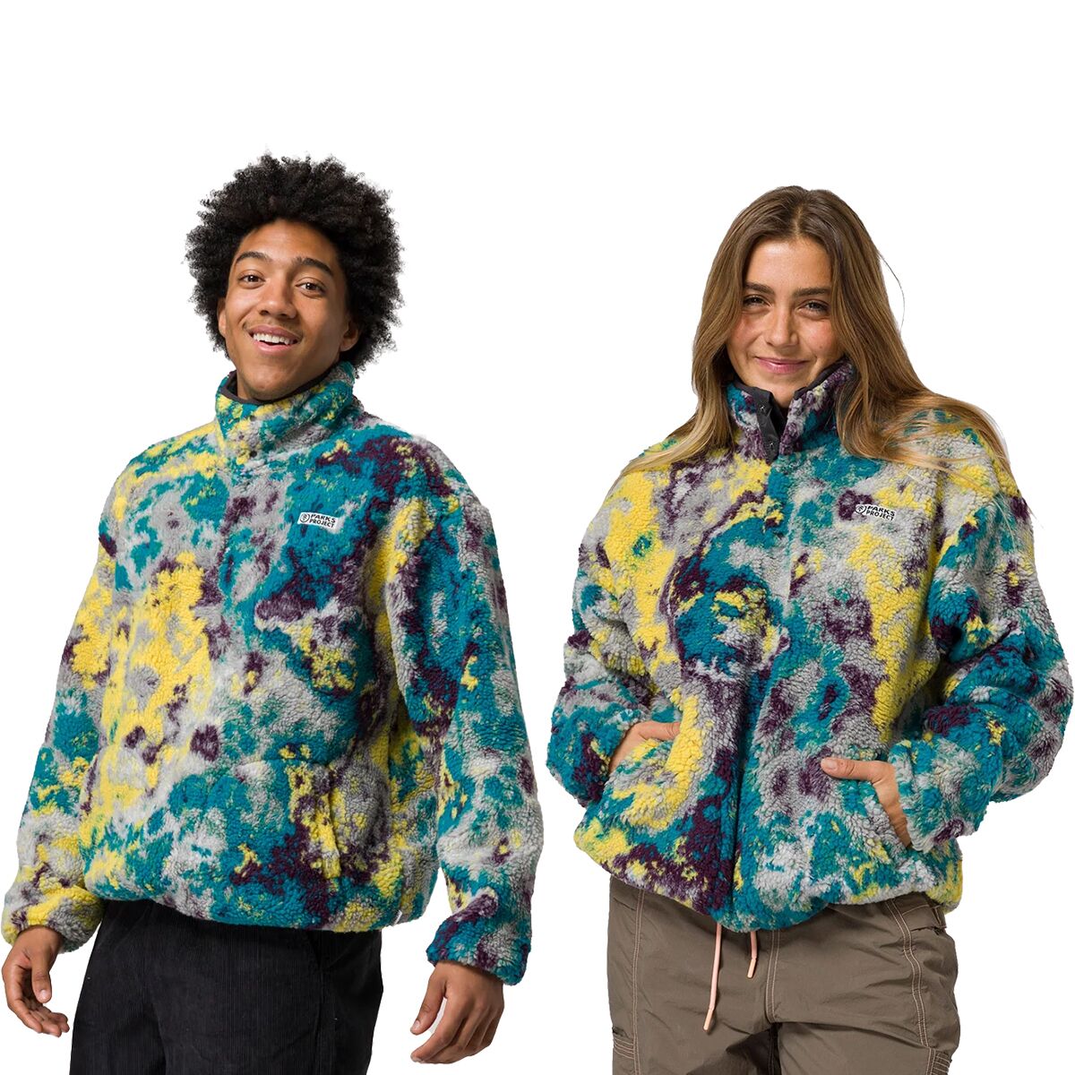 Parks Project Olympic Lichen High Pile Fleece Jacket - Clothing