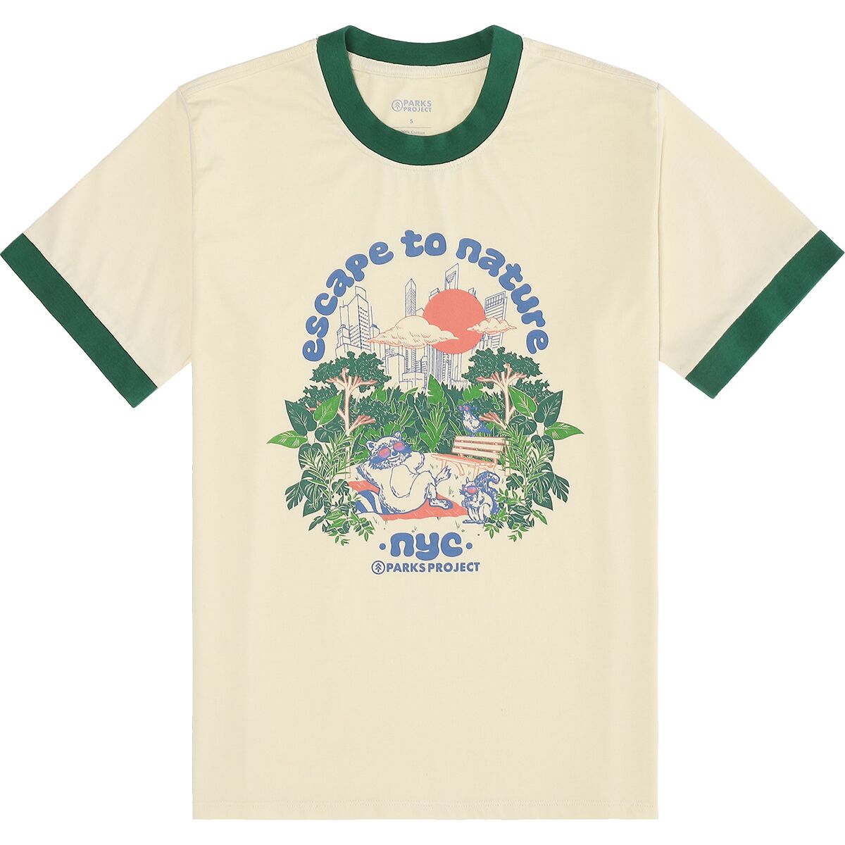 Parks Project Parks Project NYC Escape T-Shirt - Women's Natural, L