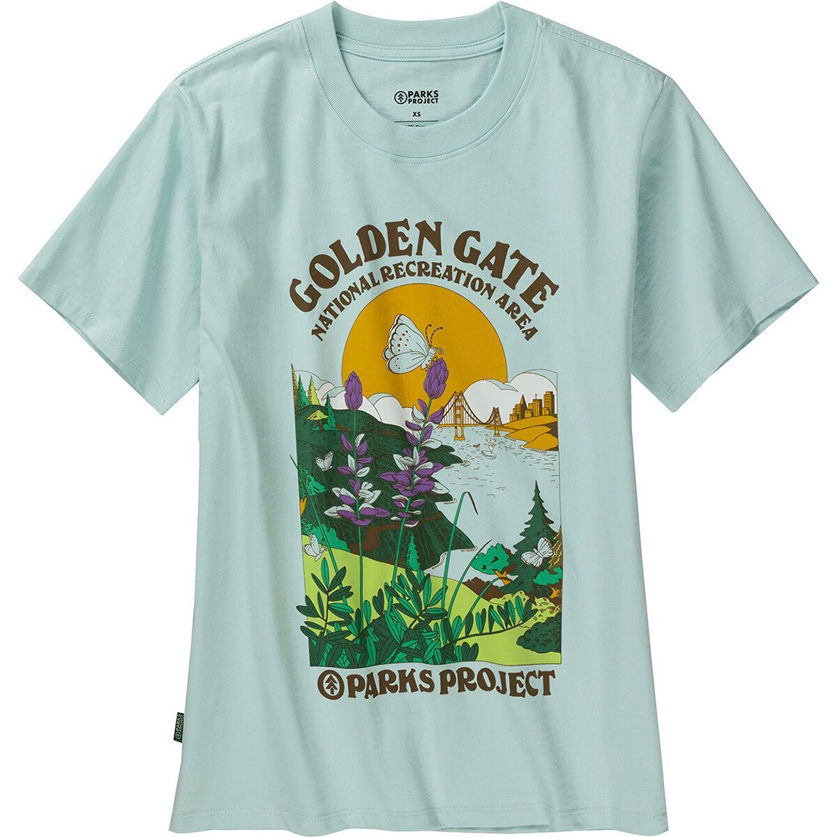 Parks Project San Francisco Relaxed T-Shirt - Women's Light Blue, M