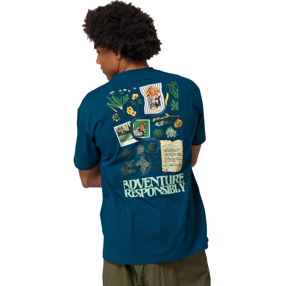 Parks Project Forest Forager T-Shirt - Men's Navy, S