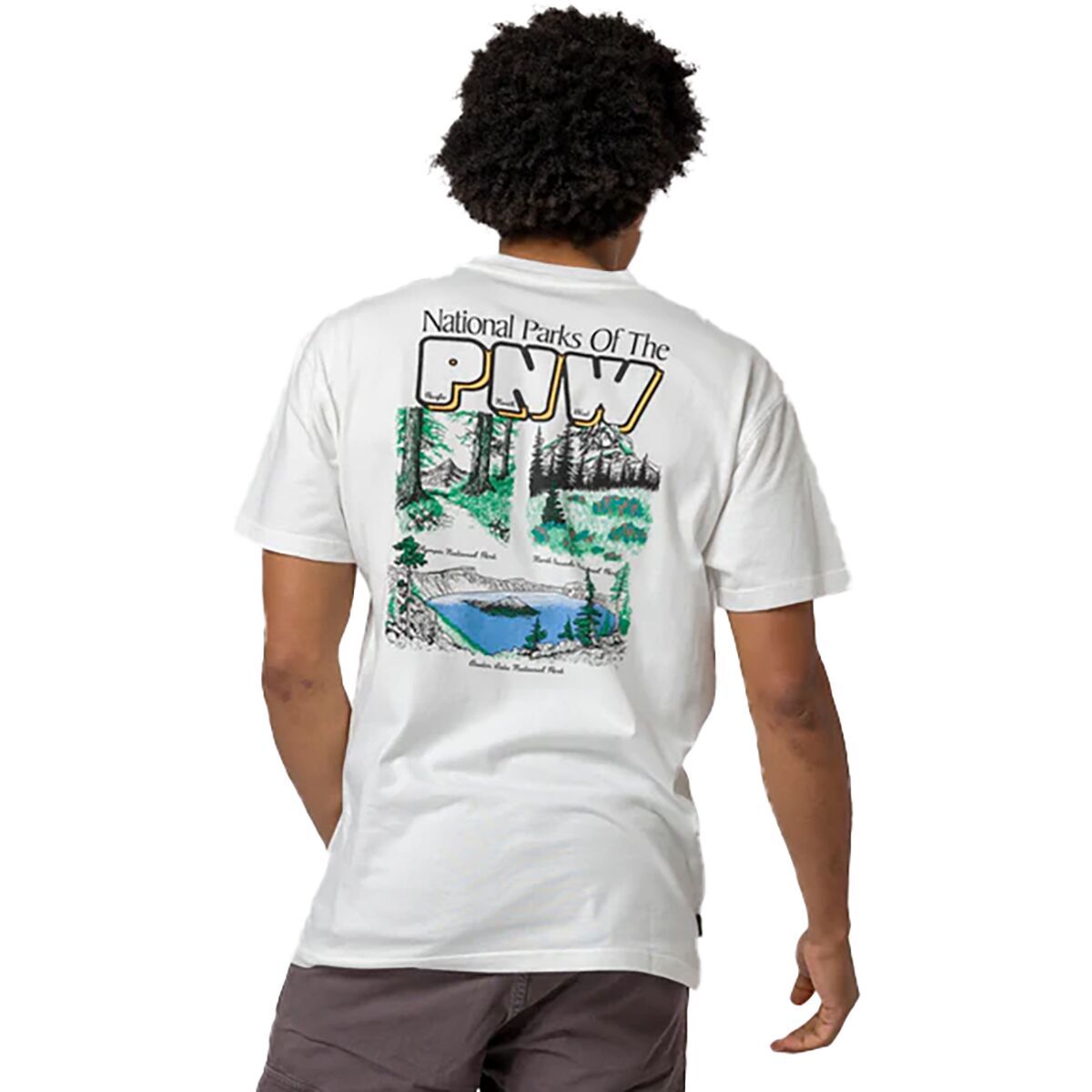 Parks Project Pacific Northwest Parks T-Shirt - Men's Marshmallow, L