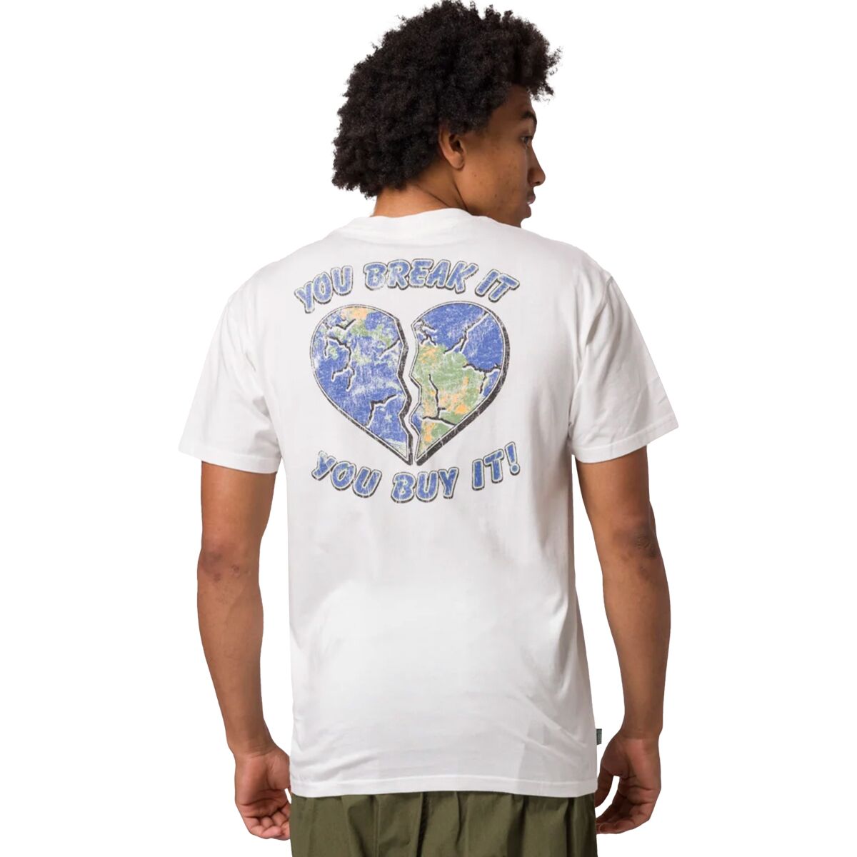 Image of Parks Project You Break It T-Shirt - Men's Marshmallow, S