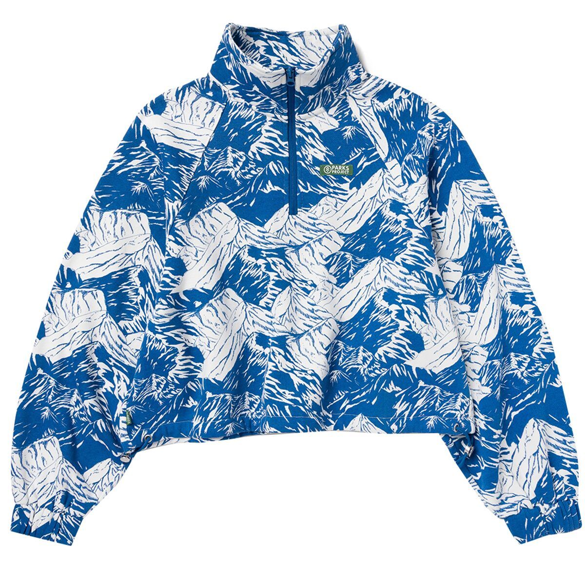 Image of Parks Project Denali Aerial 1/4-Zip Fleece Pullover - Women's Multi Color, L