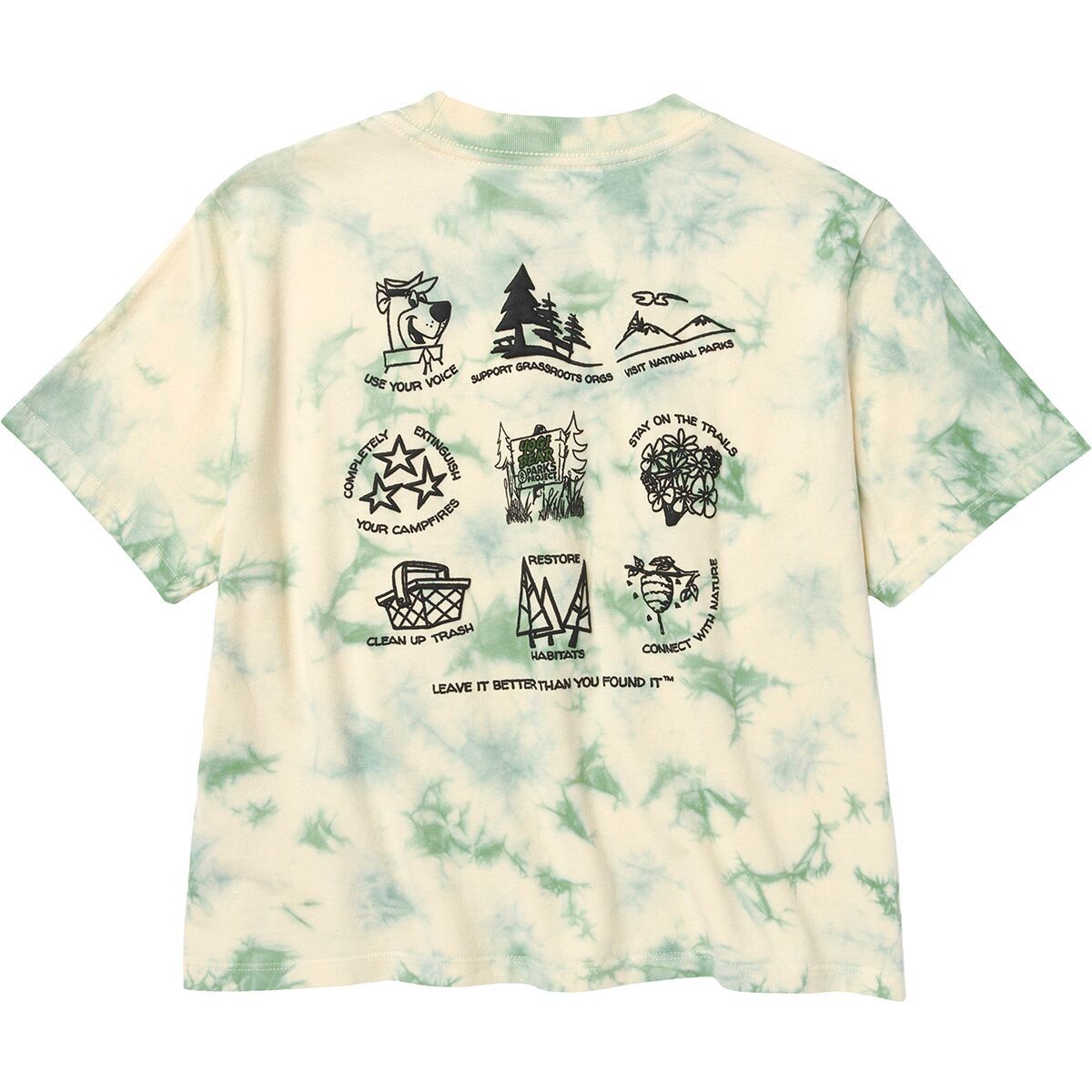 Parks Project X Yogi Bear Leave It Better Boxy T-Shirt - Women