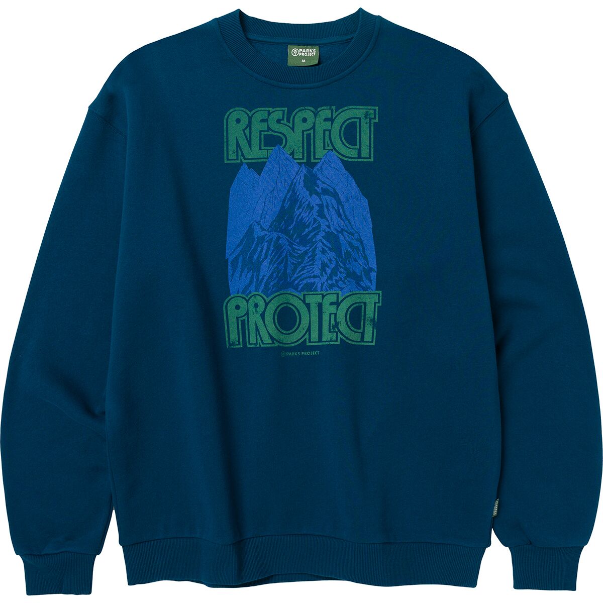 Parks Project Parks Project Respect & Protect Crewneck Sweatshirt Sailor Blue, XL
