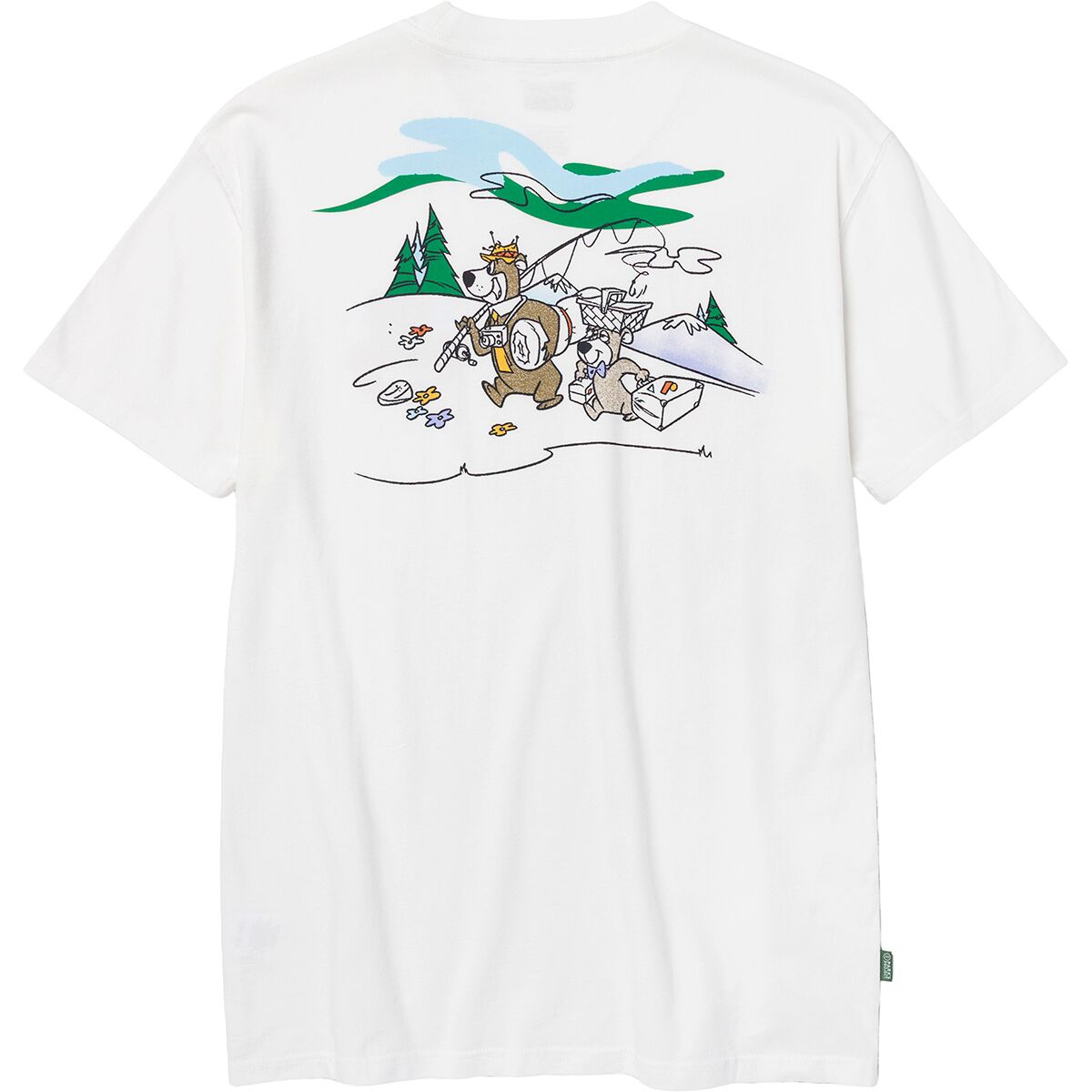 Image of Parks Project x Yogi Bear Adventure T-Shirt - Men's Marshmallow, S