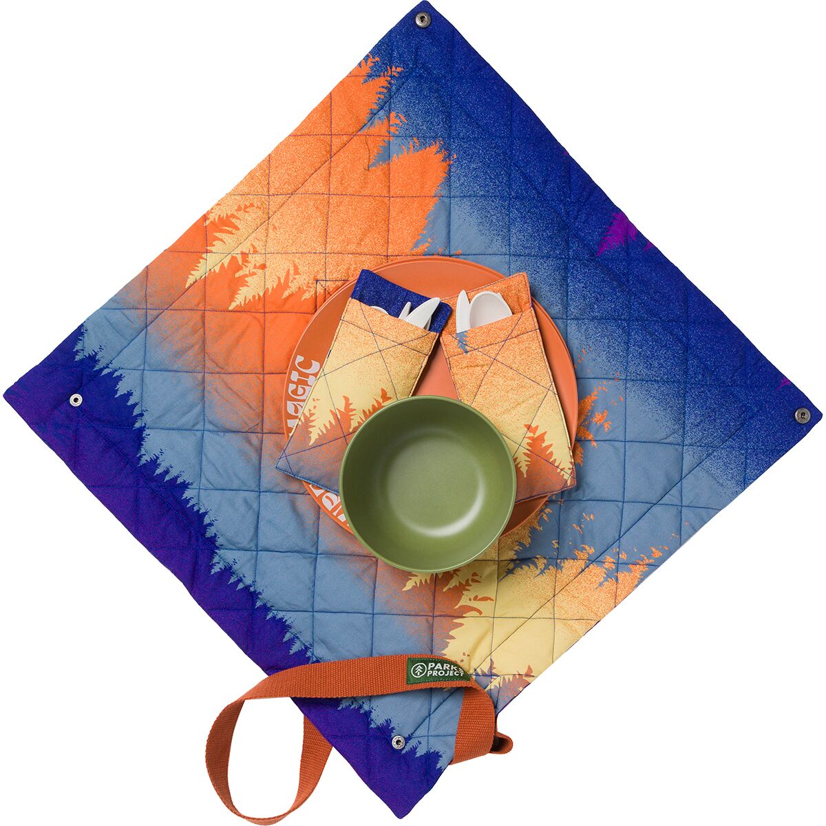 Parks Project Parks Project Smoky Mtn. Picnic Set Multi, One Size