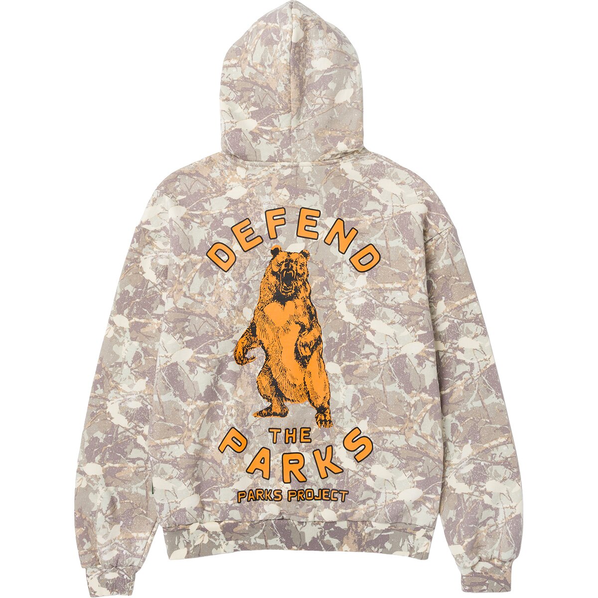 Image of Parks Project Defend The Parks Bear Hoodie Camo, S