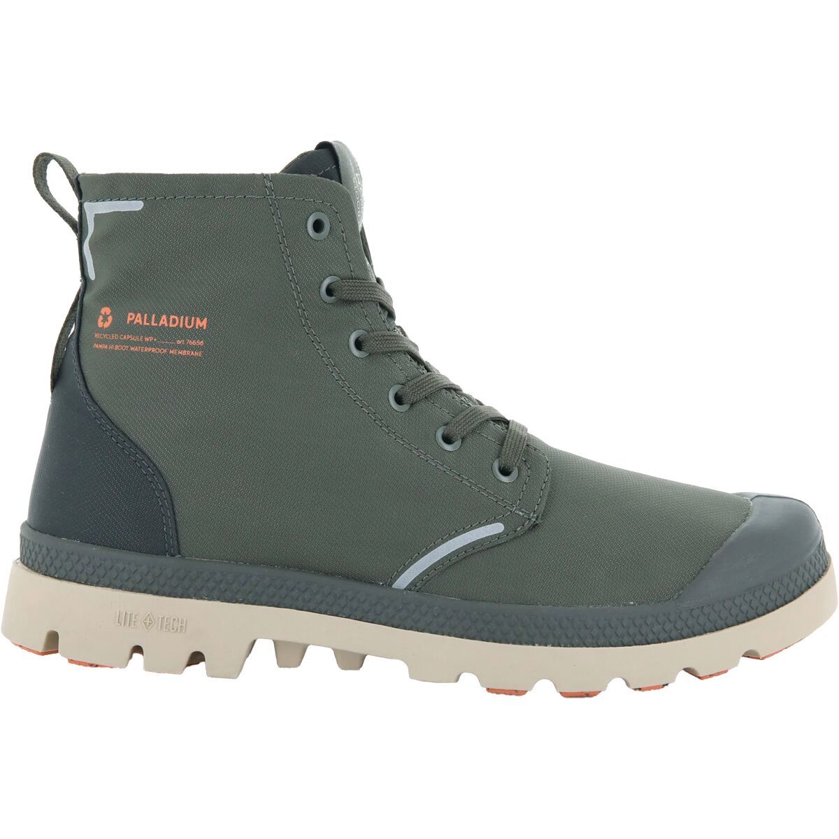 Palladium Pampa Lite+ Recyled WP+ Shoe Olivenight/Beluga, 6.0