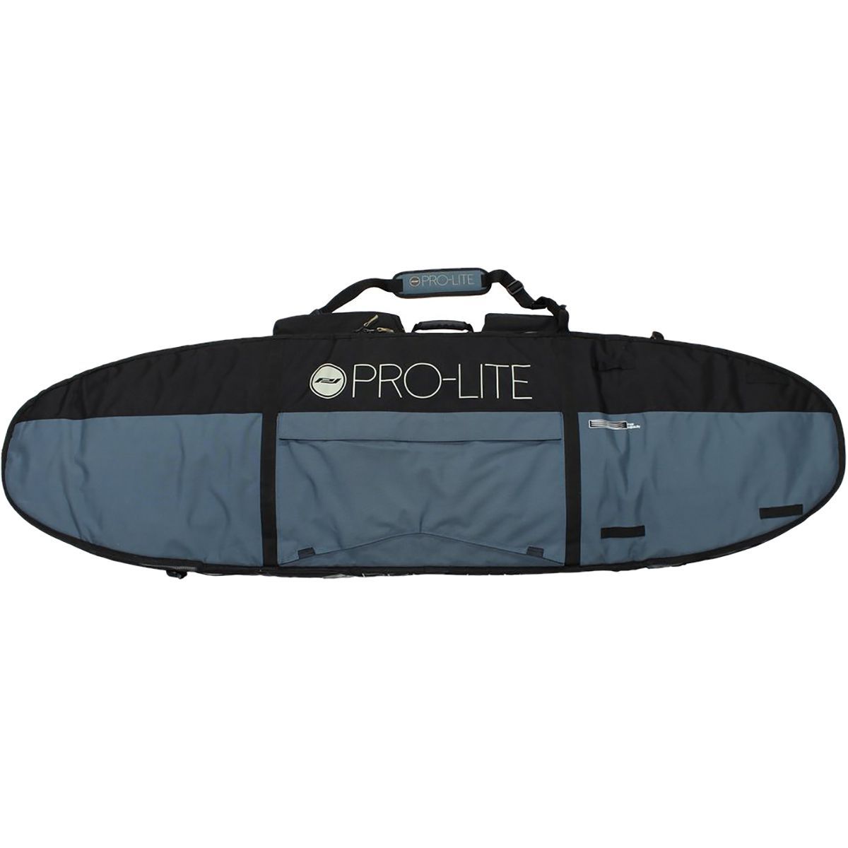 Pro-Lite Finless Coffin Surfboard Bag - Double Blue 2, 6ft 6in