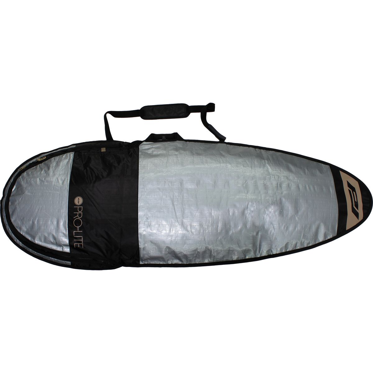 Pro-Lite Pro-Lite Resession Day Surfboard Bag - Fish Black/Silver, 6ft3in