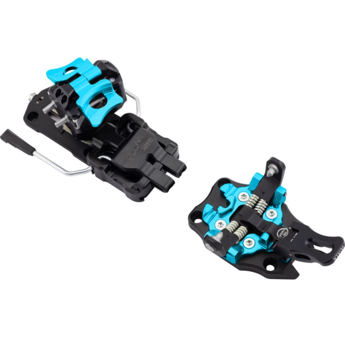Image of Plum Tech Bindings Karibou 7 Stopper Touring Bindings Blue Turquoise, 100mm