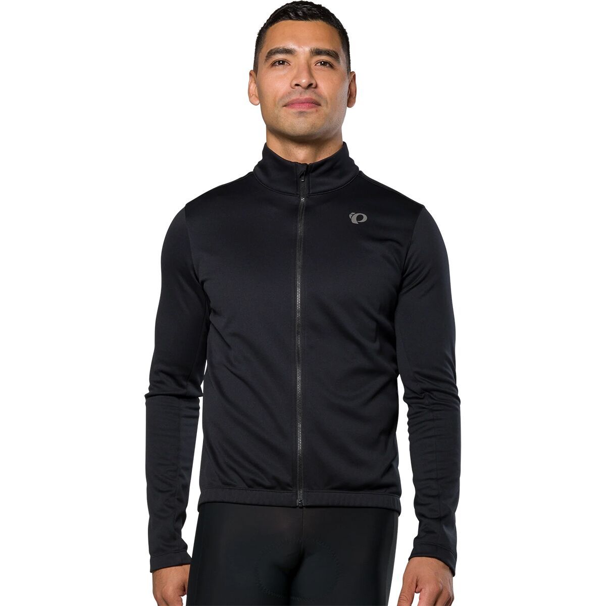 Image of PEARL iZUMi Quest Thermal Jersey - Men's Black/Black, S