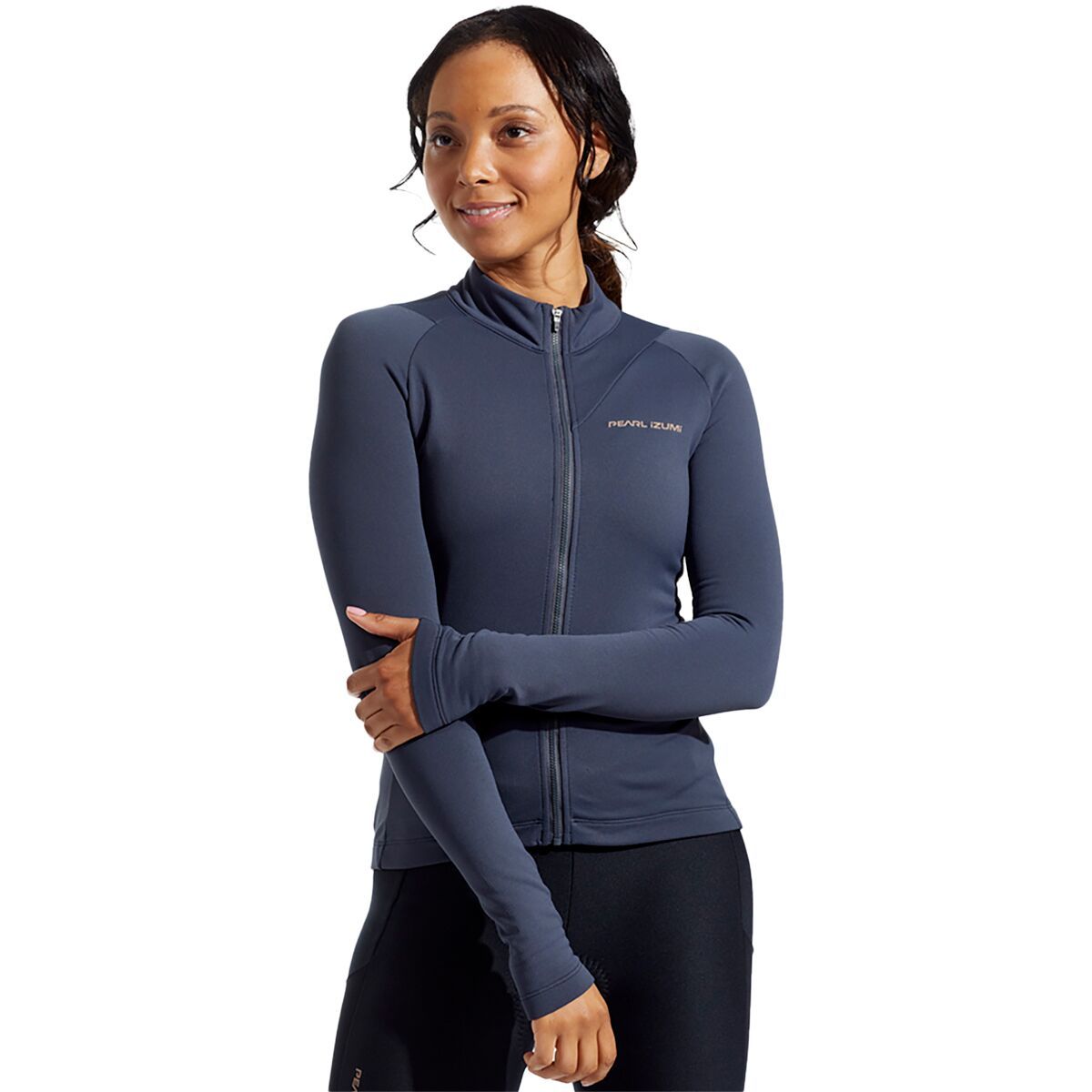 Image of PEARL iZUMi Attack Thermal Jersey - Women's Dark Ink, S