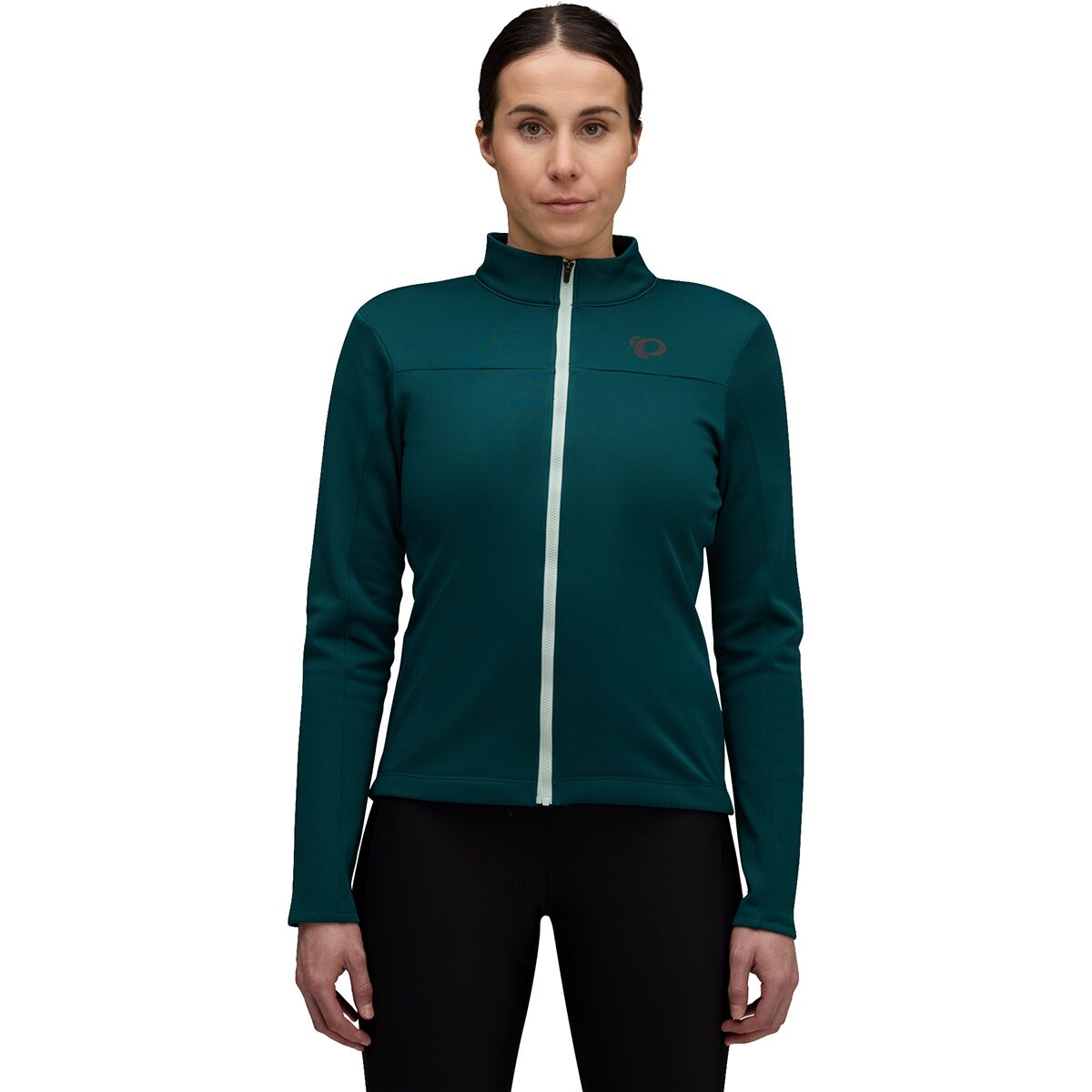 Image of PEARL iZUMi Quest Thermal Jersey - Women's Dark Sea/Surf Spray, L