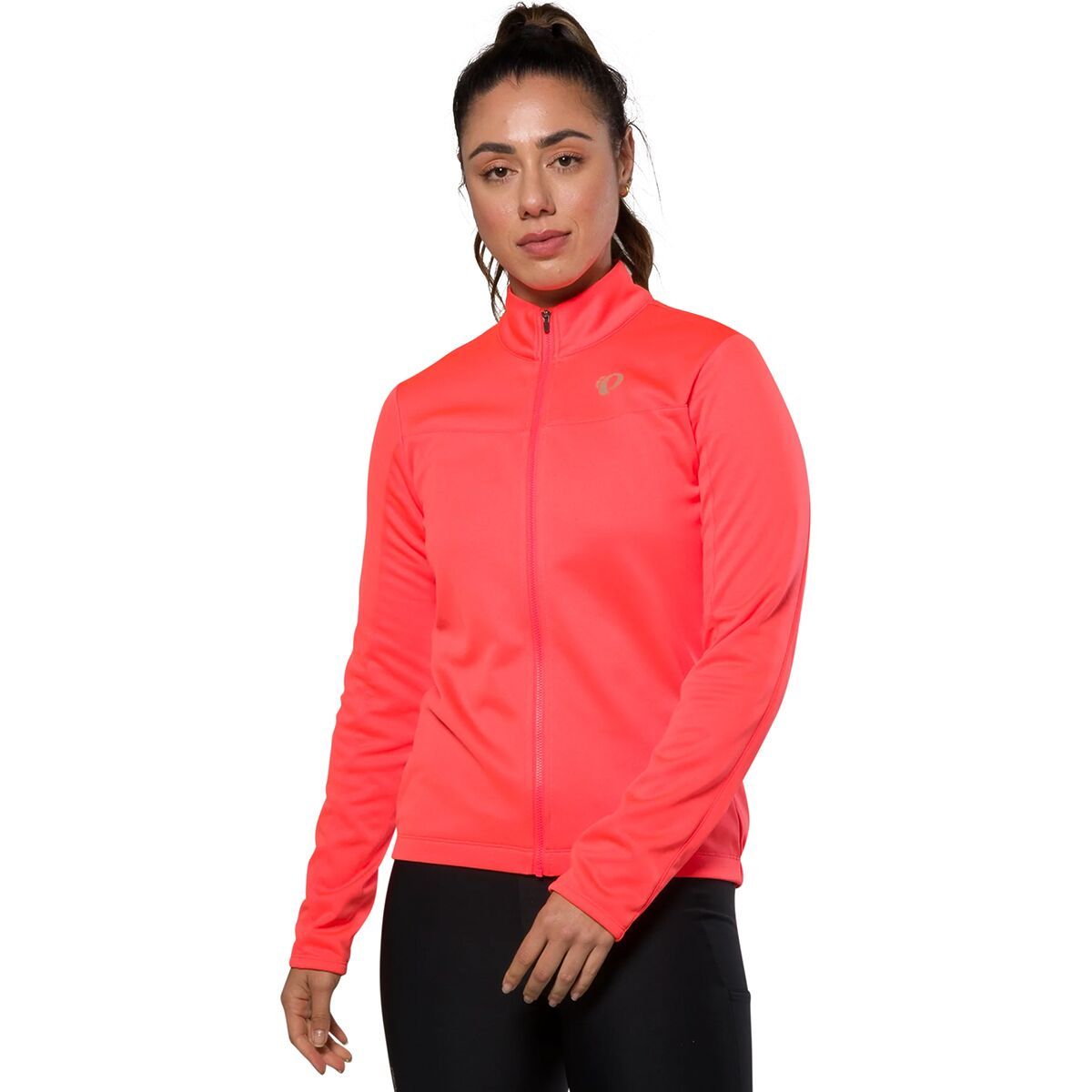 Image of PEARL iZUMi Quest Thermal Jersey - Women's Fiery Coral, L