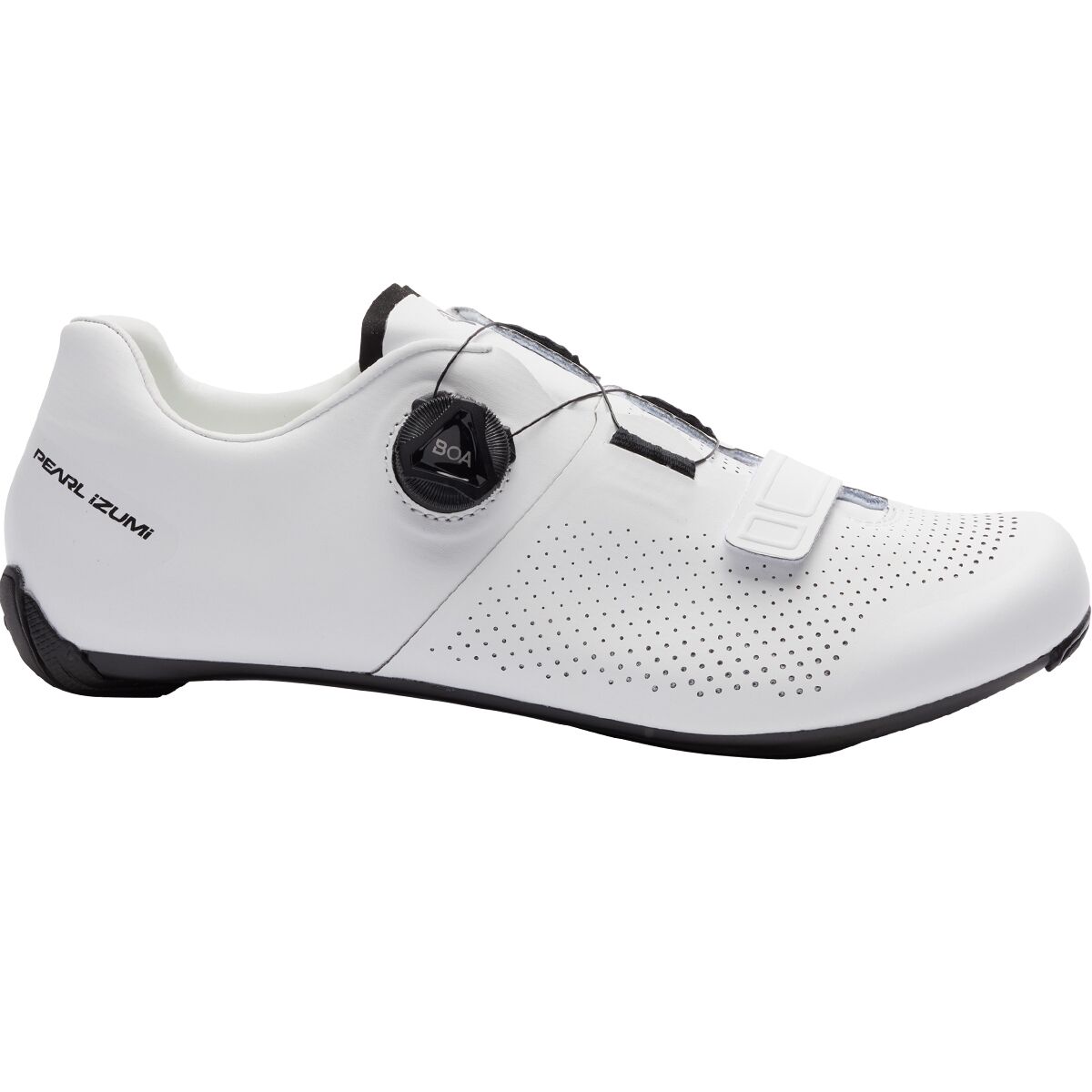 Image of PEARL iZUMi Attack Road Cycling Shoe - Men's White, 47.0