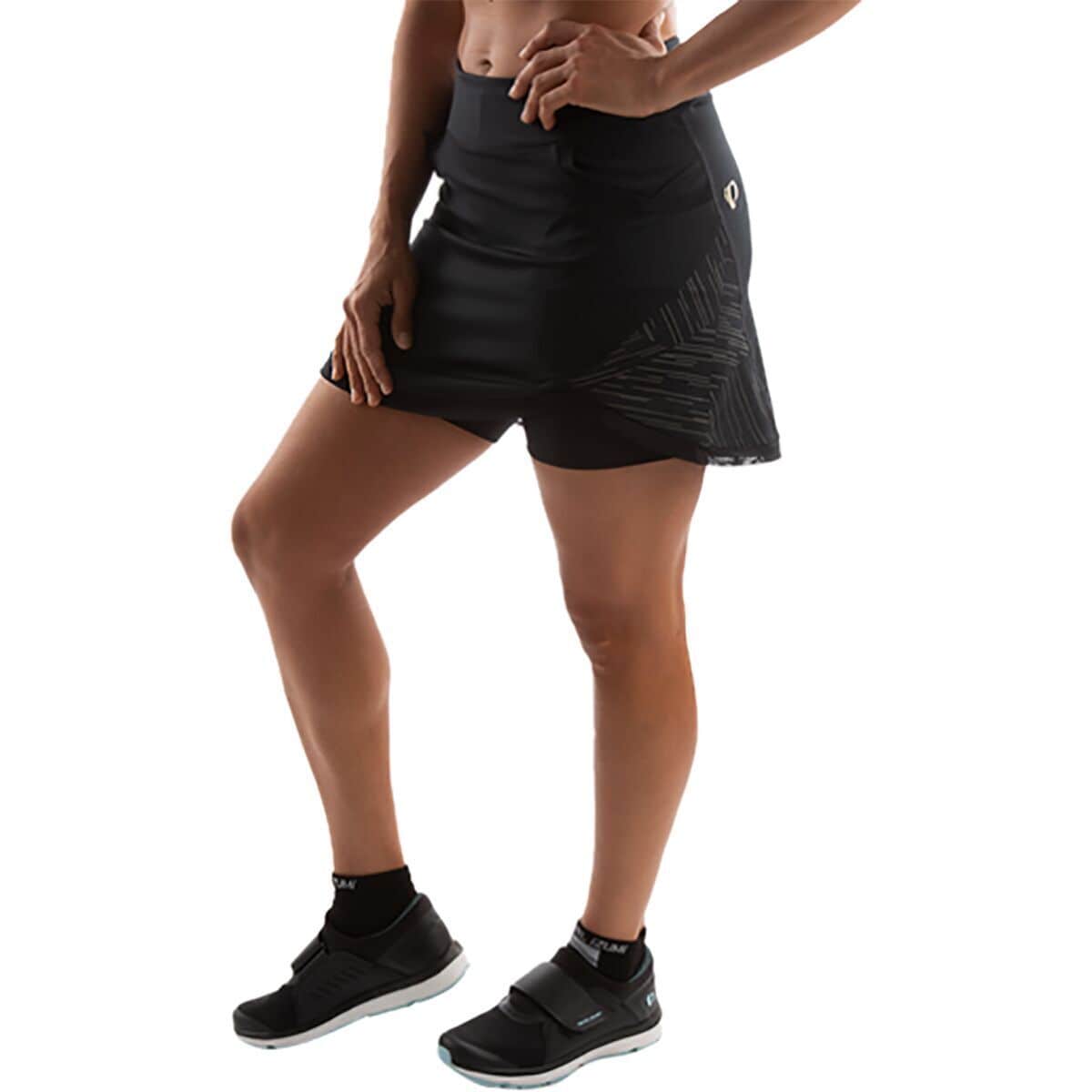 Image of PEARL iZUMi Sugar Skirt - Women's Black/Reflective Hq, M