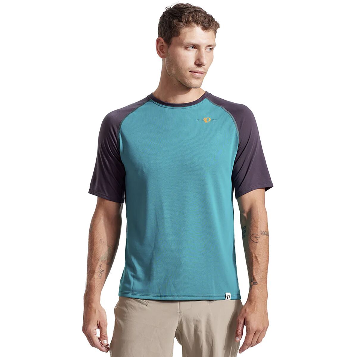 Image of PEARL iZUMi Canyon Top - Men's Gulf Teal/Phantom, S