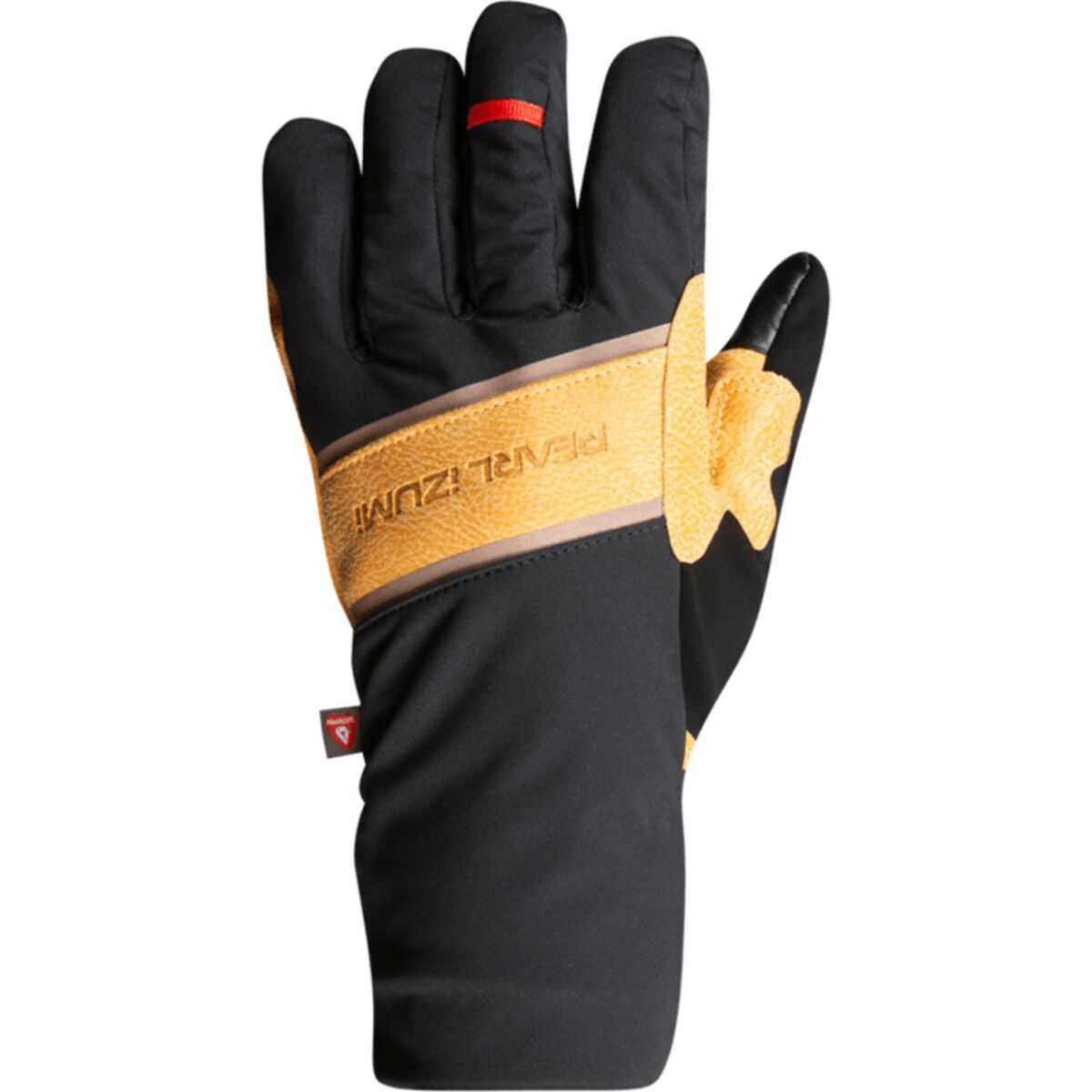 Image of PEARL iZUMi AmFib Gel Glove - Women's Black/Dark Tan, M